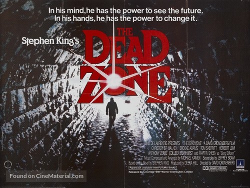 The Dead Zone - British Movie Poster
