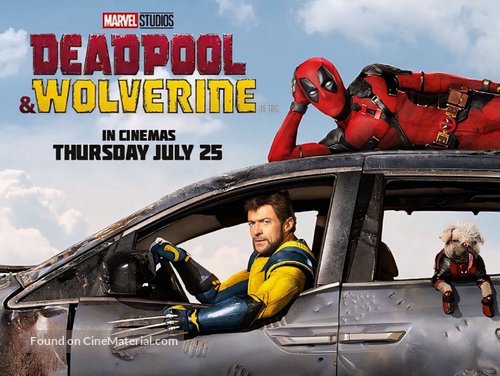 Deadpool &amp; Wolverine - British Movie Poster