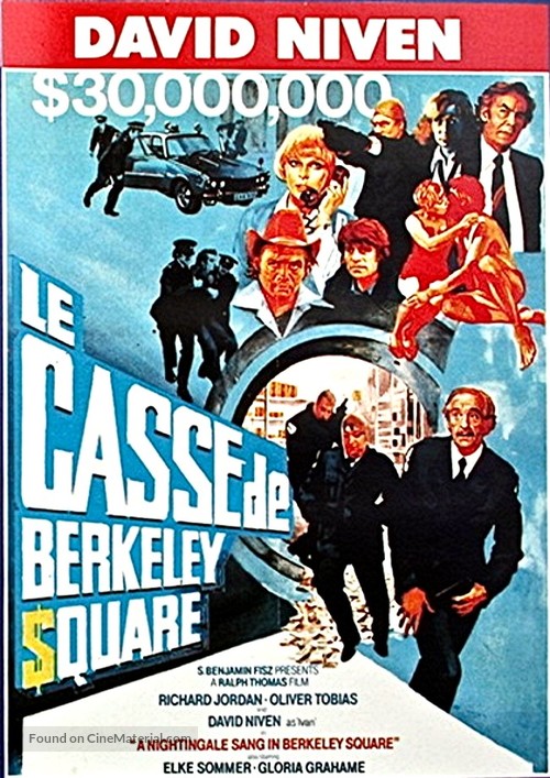 A Nightingale Sang in Berkeley Square - French Movie Poster