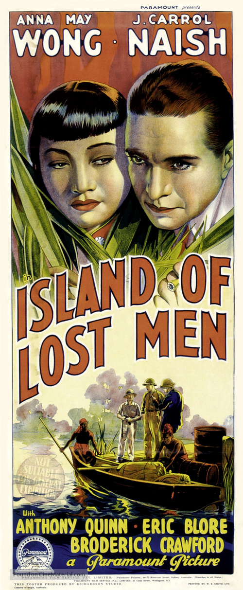 Island of Lost Men - Movie Poster