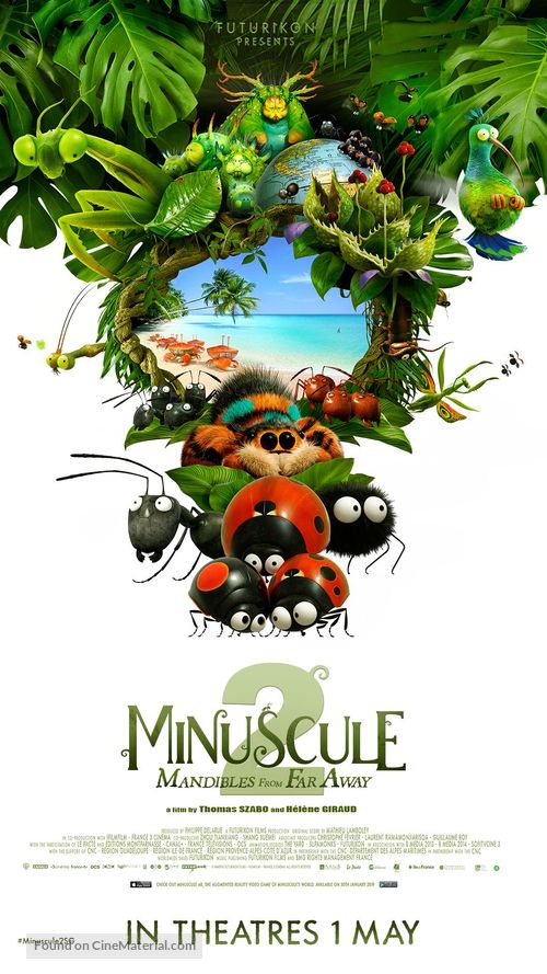 Minuscule 2: Les mandibules du bout du monde - Singaporean Movie Poster