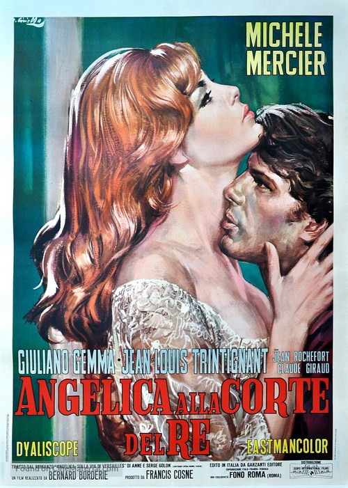 Merveilleuse Ang&eacute;lique - Italian Movie Poster
