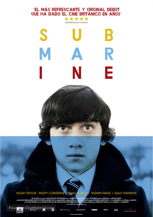 Submarine - Spanish Movie Poster