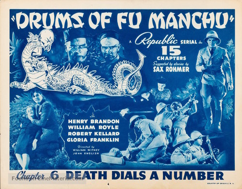 Drums of Fu Manchu - Movie Poster