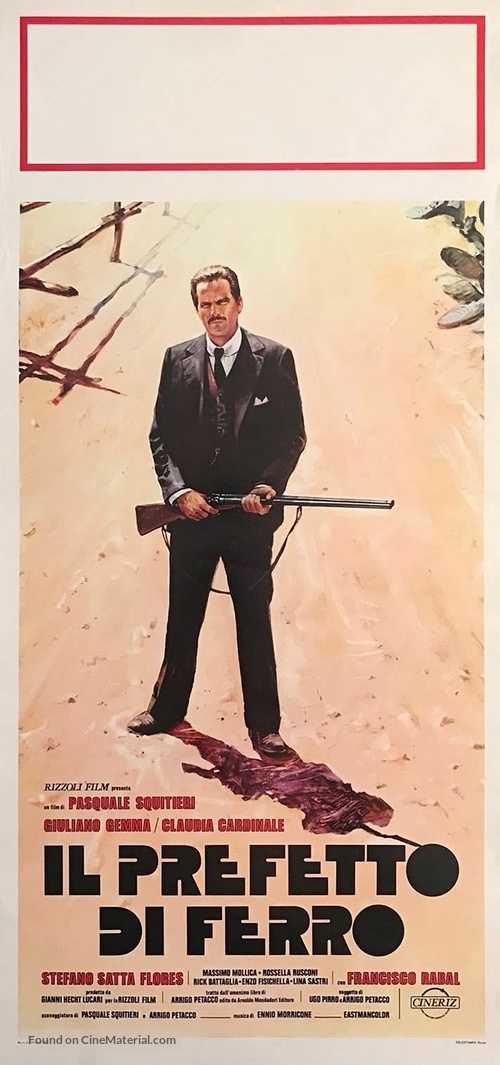 Il prefetto di ferro - Italian Movie Poster