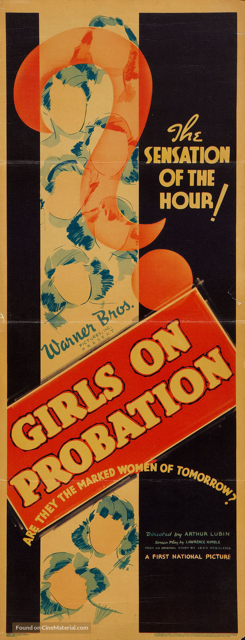 Girls on Probation - Movie Poster