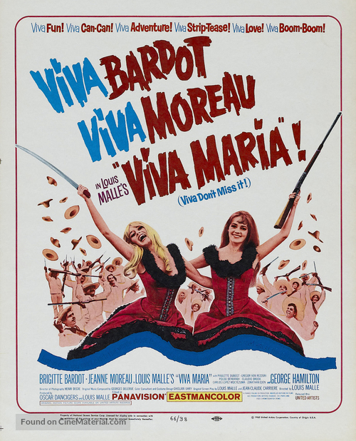 Viva Mar&iacute;a! - Movie Poster