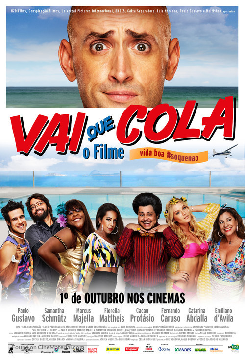 Vai que Cola: O Filme - Brazilian Movie Poster