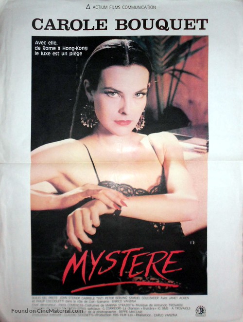 Myst&egrave;re - French Movie Poster