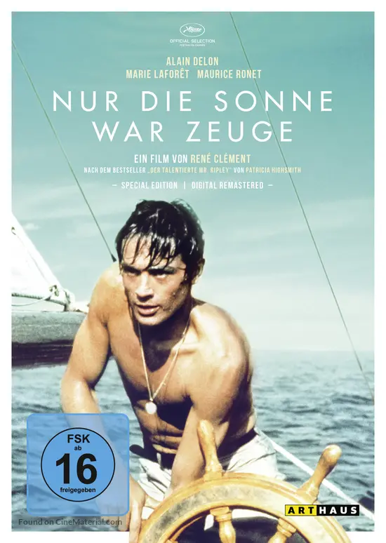 Plein soleil - German DVD movie cover