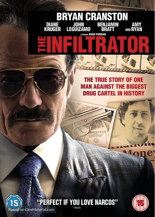 The Infiltrator - British Movie Cover