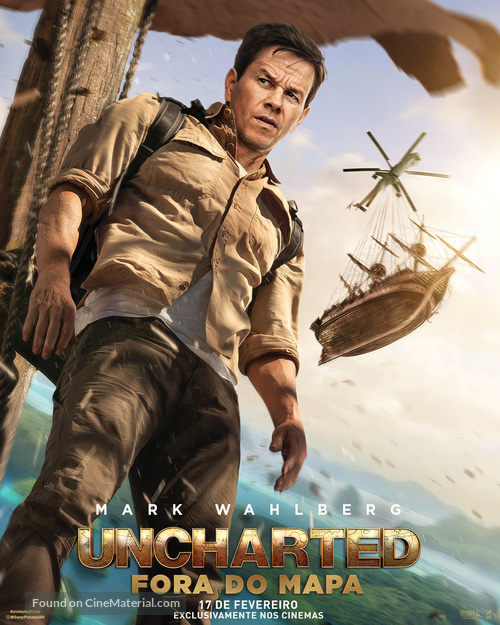 Uncharted - Brazilian Movie Poster