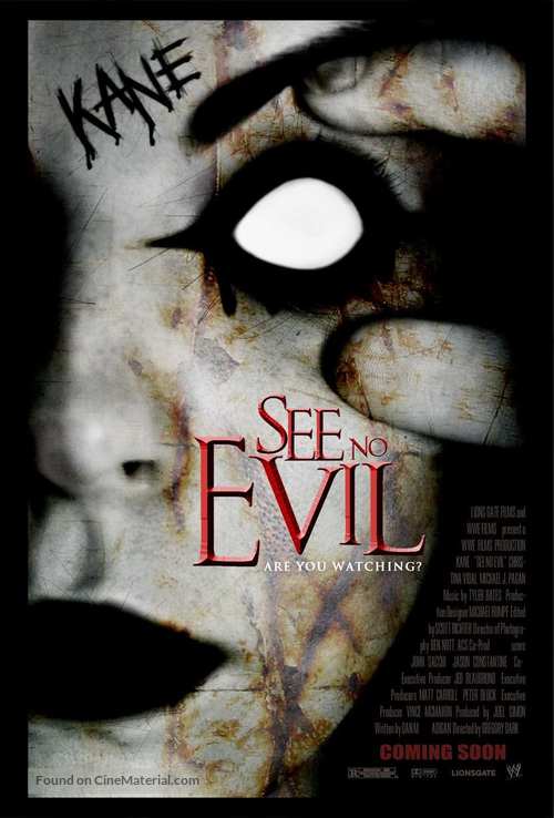 See No Evil - Movie Poster