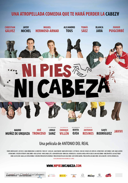 Ni pies ni cabeza - Spanish Movie Poster