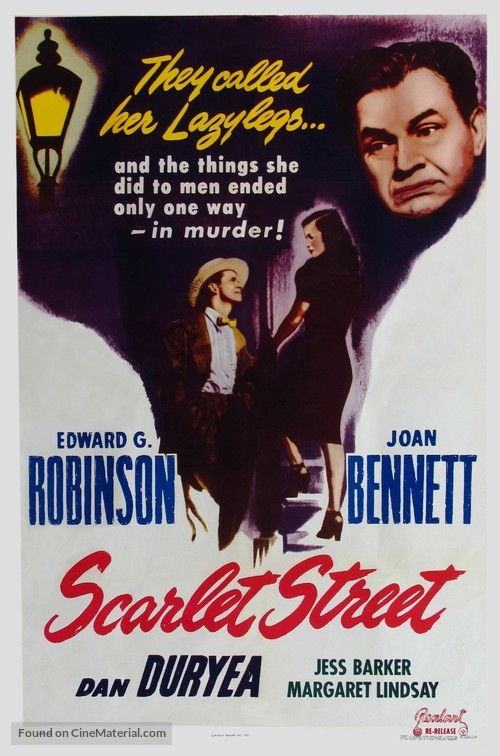 Scarlet Street - Movie Poster