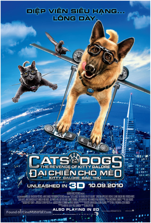 Cats &amp; Dogs: The Revenge of Kitty Galore - Vietnamese Movie Poster