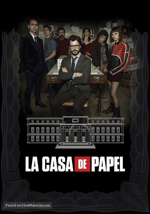 &quot;La casa de papel&quot; - Spanish Movie Cover