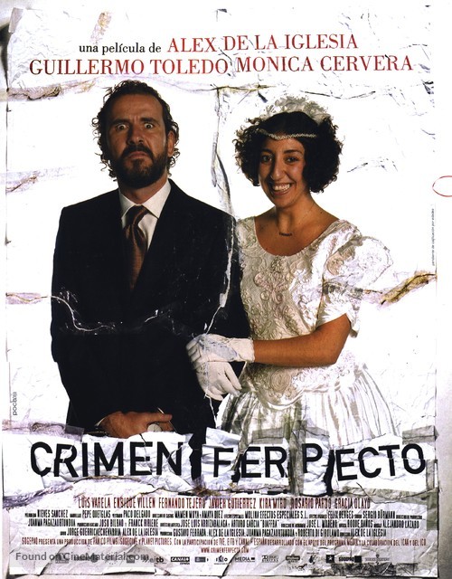 Crimen ferpecto - Spanish Movie Poster