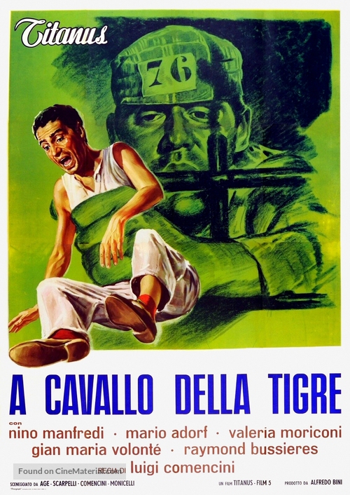 A cavallo della tigre - Italian Movie Poster