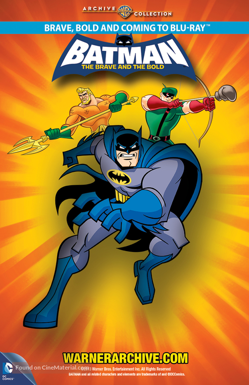 &quot;Batman: The Brave and the Bold&quot; - Video release movie poster