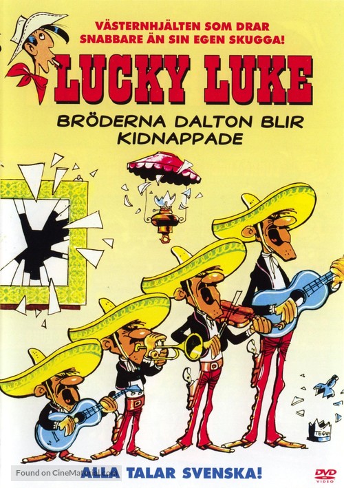 &quot;Lucky Luke&quot; - Swedish Movie Cover