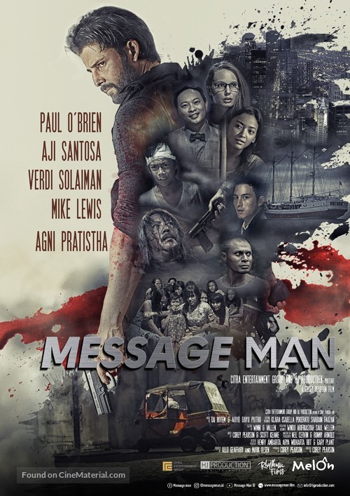 Message Man - Indonesian Movie Poster