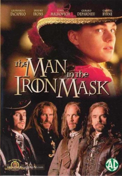 The Man In The Iron Mask - Dutch poster