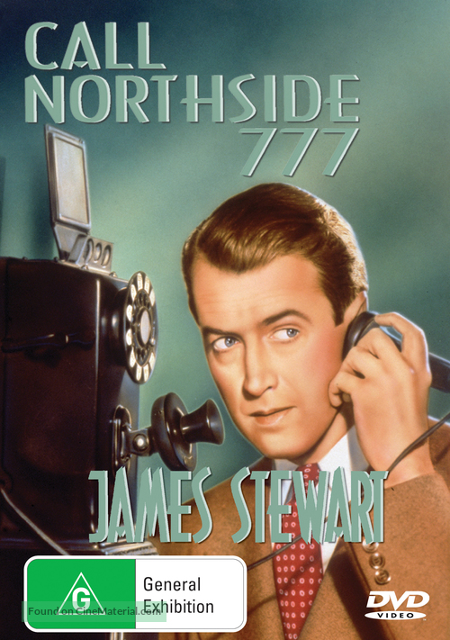 Call Northside 777 - Australian DVD movie cover