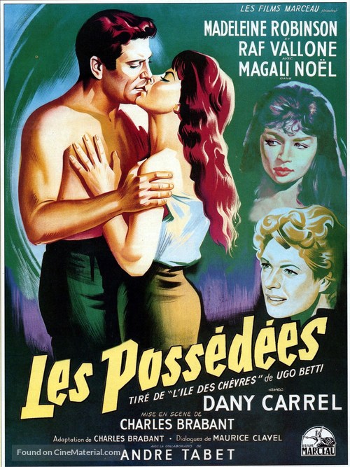 Les poss&eacute;d&eacute;es - French Movie Poster