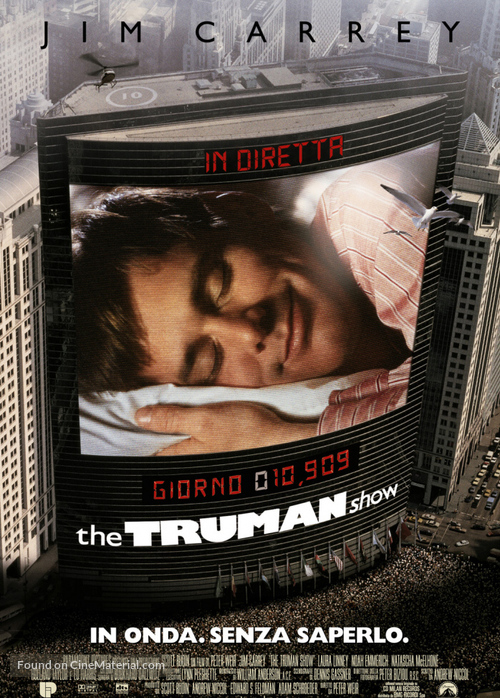 The Truman Show - Italian Movie Poster