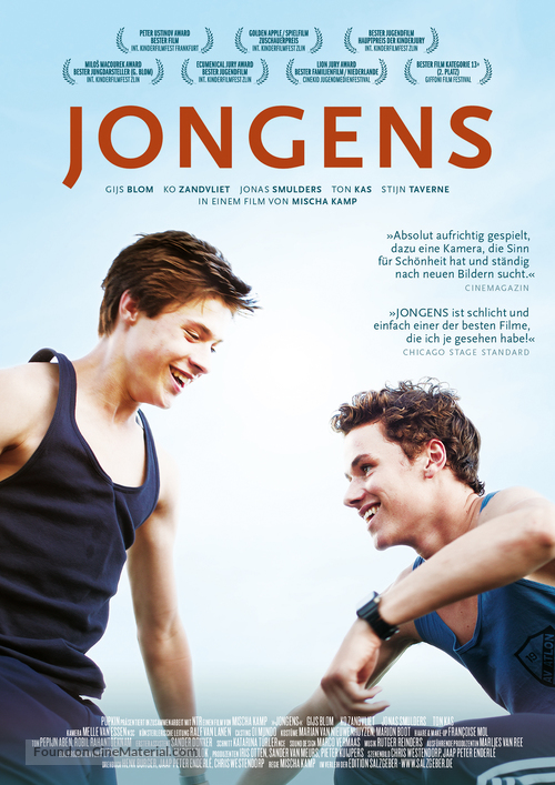 Jongens - German Movie Poster