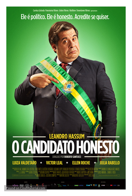 O Candidato Honesto - Brazilian Movie Poster