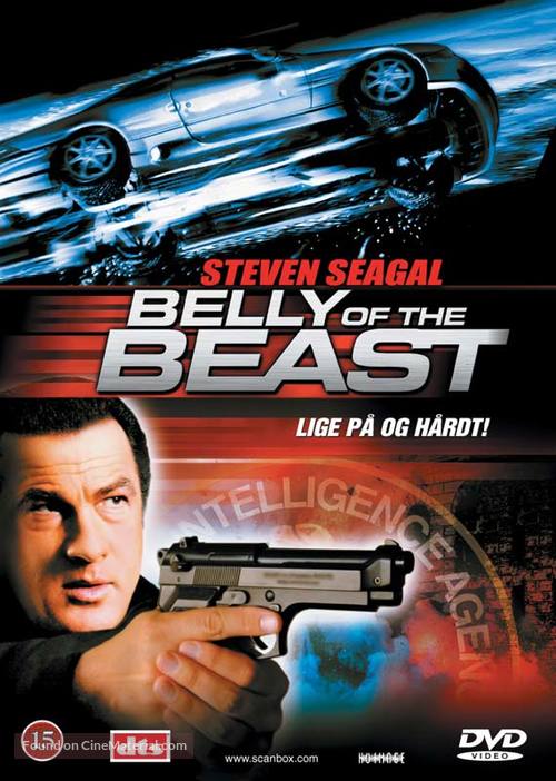 Belly Of The Beast - Danish DVD movie cover