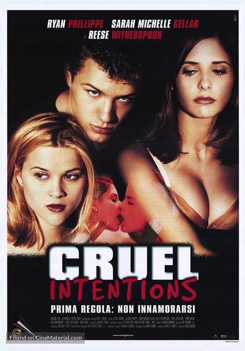 Cruel Intentions - Italian Movie Poster