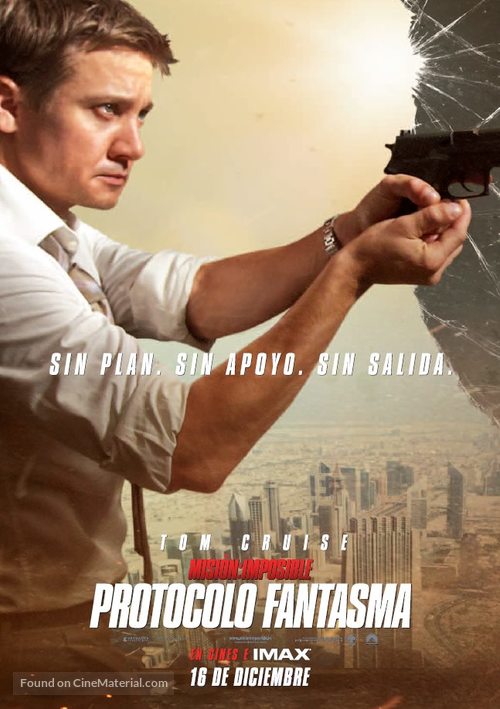 Mission: Impossible - Ghost Protocol - Spanish Movie Poster