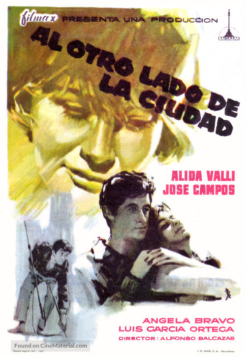 Al otro lado de la ciudad - Spanish Movie Poster