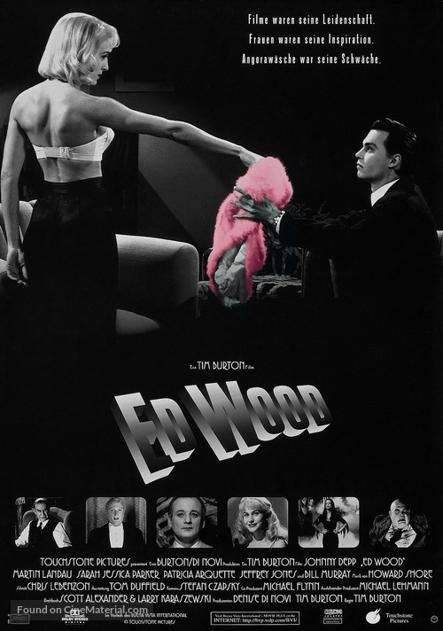 Ed Wood - German Movie Poster