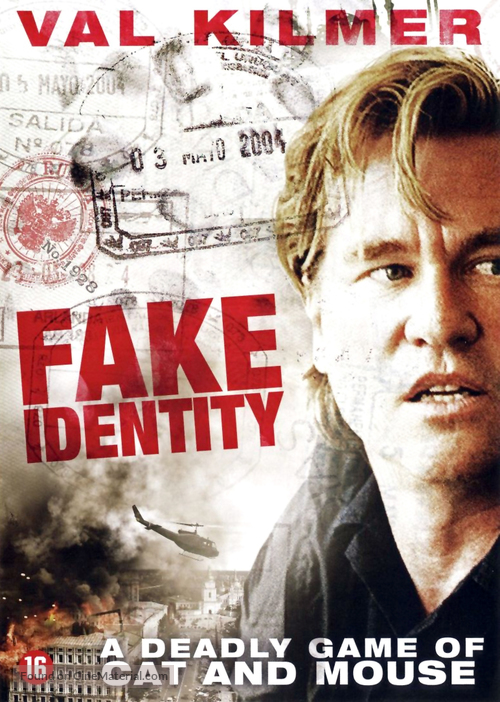 Double Identity - Dutch DVD movie cover