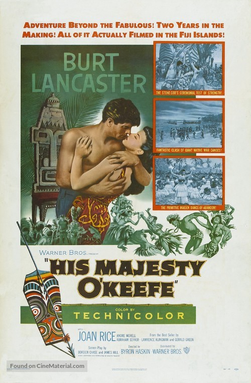 His Majesty O'Keefe - Movie Poster