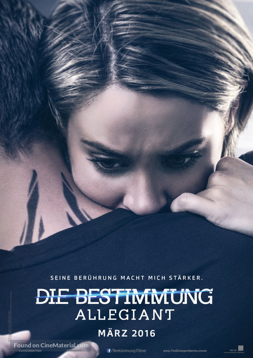 The Divergent Series: Allegiant - German Movie Poster