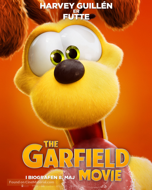 The Garfield Movie - Danish Movie Poster
