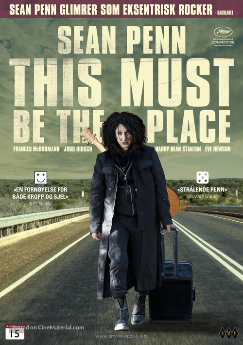 This Must Be the Place - Norwegian DVD movie cover