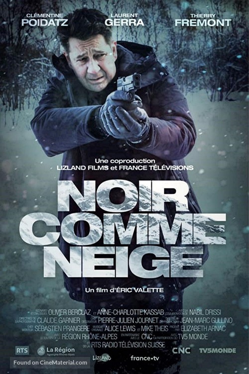 Noir Comme Neige - French Movie Poster