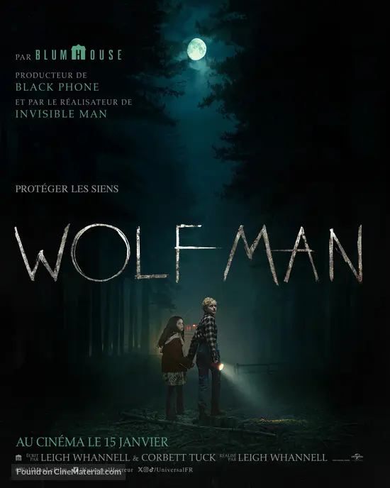 Wolf Man - French Movie Poster