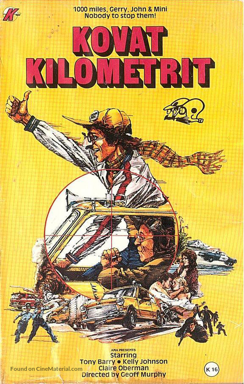 Goodbye Pork Pie - Finnish VHS movie cover