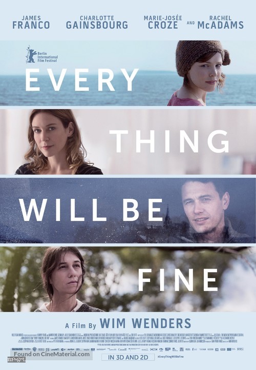 Every Thing Will Be Fine - Canadian Movie Poster