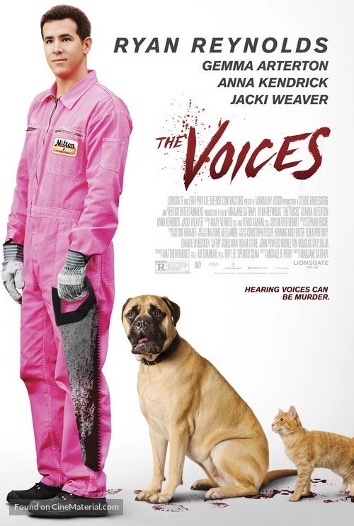 The Voices - Movie Poster