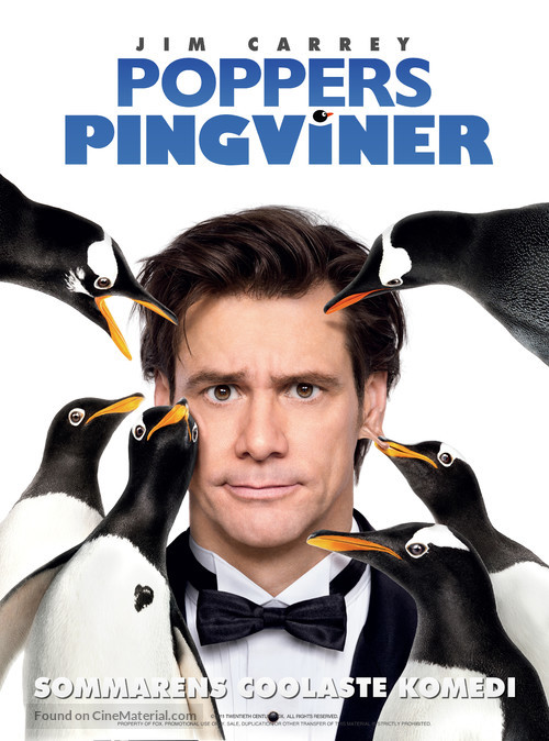 Mr. Popper&#039;s Penguins - Swedish Movie Poster