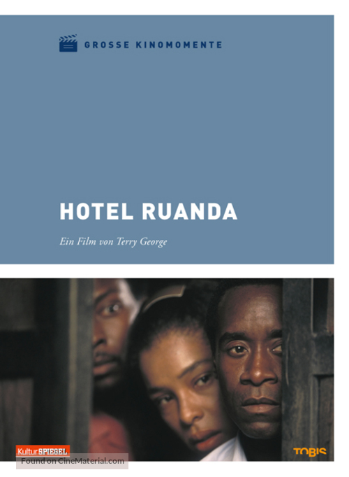 Hotel Rwanda - German DVD movie cover