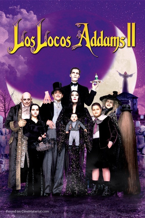 Addams Family Values - Argentinian Movie Cover